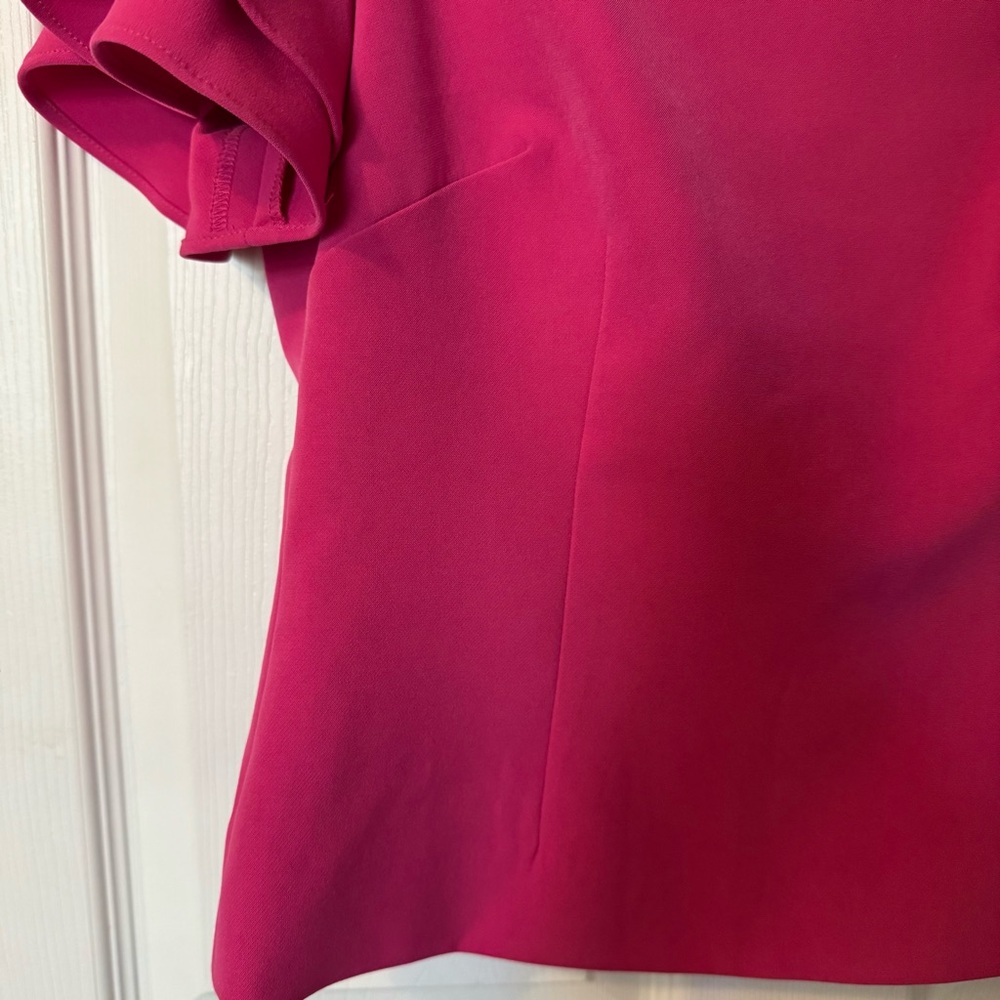 Elegant Pink Off-Shoulder Top - Picture 3 of 8